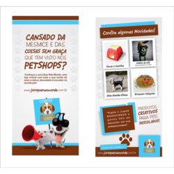 Aprenda a criar um panfleto de Pet Shop