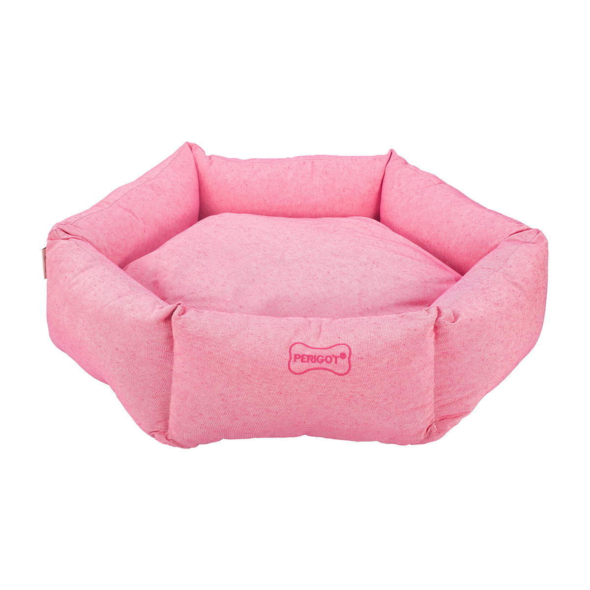 cama-hexagono-liso-pink